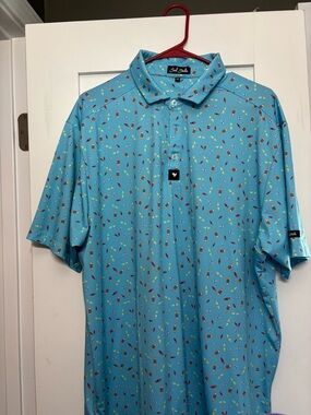 Bad Birdie Golf Polo- 2X Like New